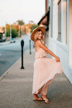 Load image into Gallery viewer, Feeling Blush Halter Top &amp; Skirt Set
