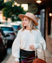 Load image into Gallery viewer, Chunky Bubble Sleeve Sweater
