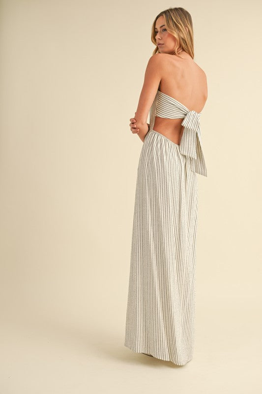 St. Tropez Striped Maxi Dress – Dazzling Daisy Boutique