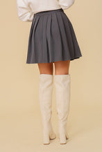 Load image into Gallery viewer, High Waisted Pleated Skirt
