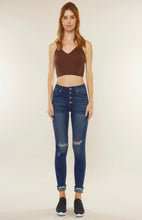Load image into Gallery viewer, Stella High Rise Dark Jeans
