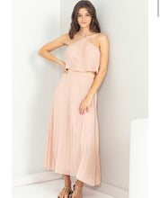 Load image into Gallery viewer, Feeling Blush Halter Top &amp; Skirt Set
