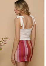 Load image into Gallery viewer, Shades of Pink Mini Skirt
