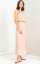 Load image into Gallery viewer, Feeling Blush Halter Top &amp; Skirt Set
